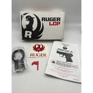 Ruger LCP 2 Factory Box Owner Manual Lock Key Sticker Model 380 Auto